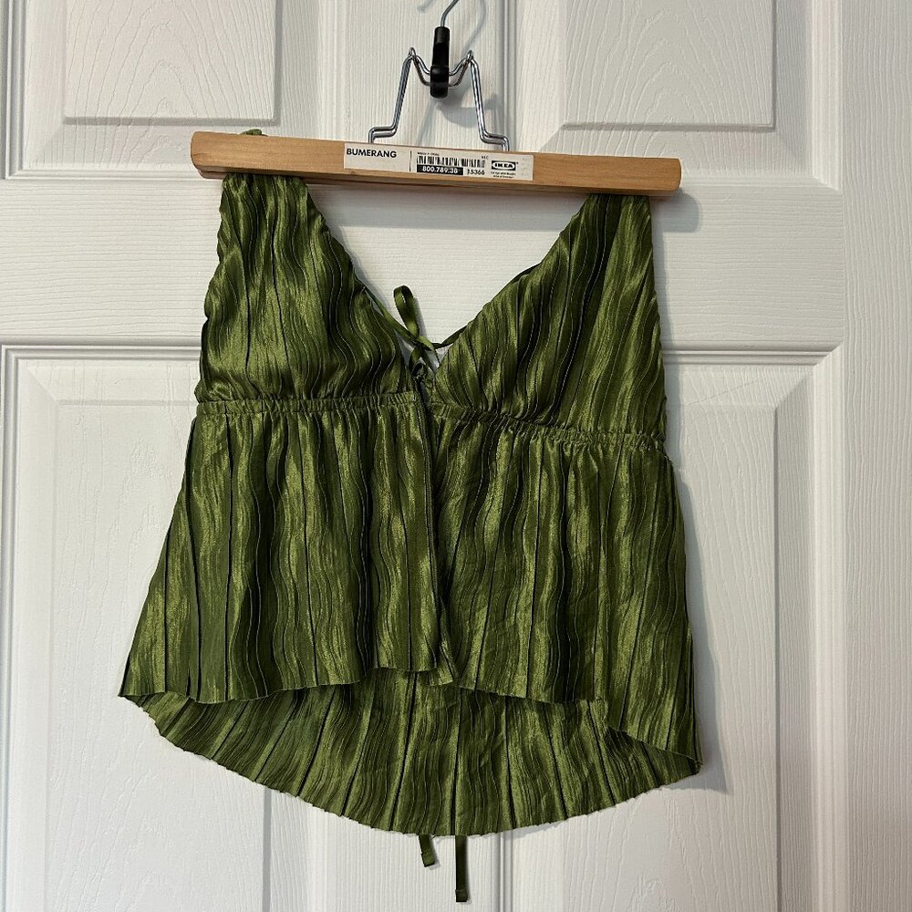 SHEIN tie up top